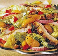 Grilled Orange Chicken Salad