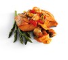 Grilled Salmon & Seafood Ragout